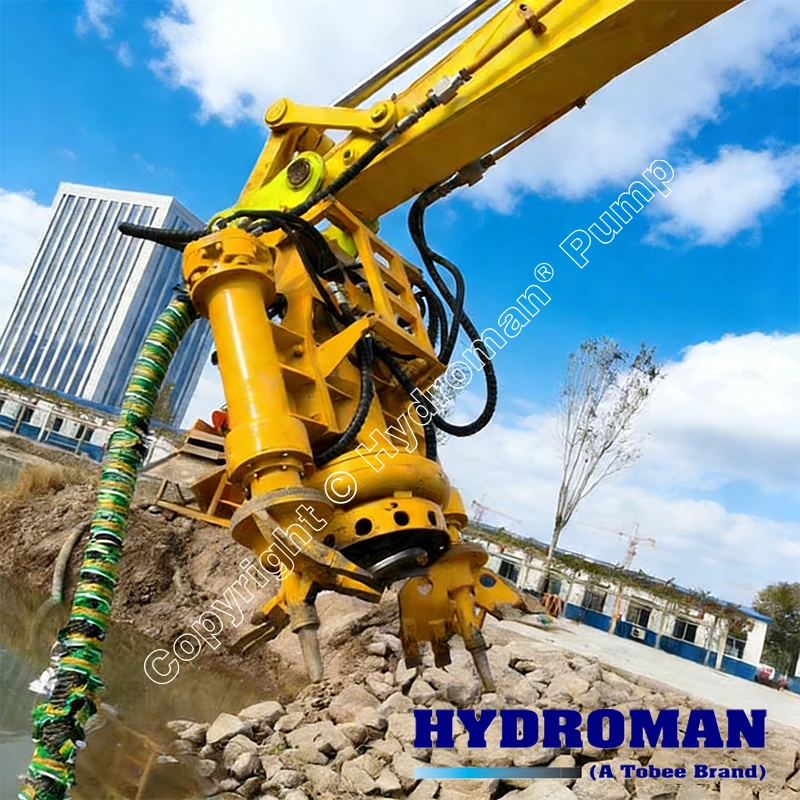 Hydroman® THY Hydraulic Dredge Pump for Excavators in Singapore