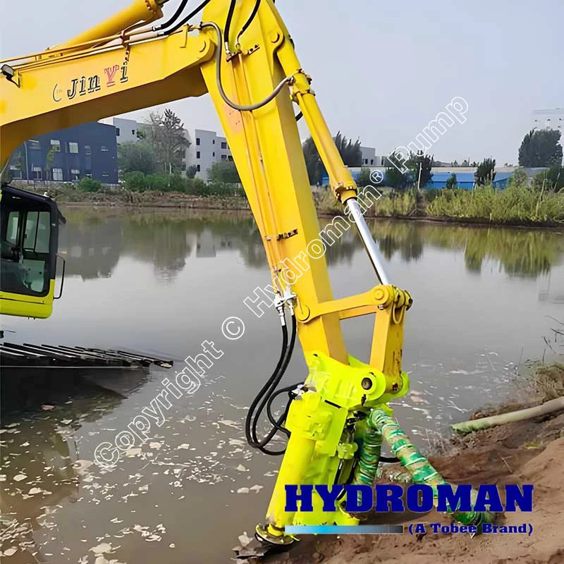 Hydroman Hydraulic Dredge Pump for Excavator
