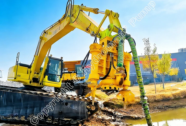 Hydroman® THY Hydraulic Dredge Pump for Excavators in Singapore