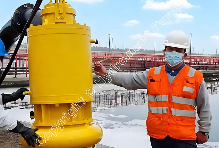 Hydroman® TJQ Electric Slurry Pump Dredging in Peru