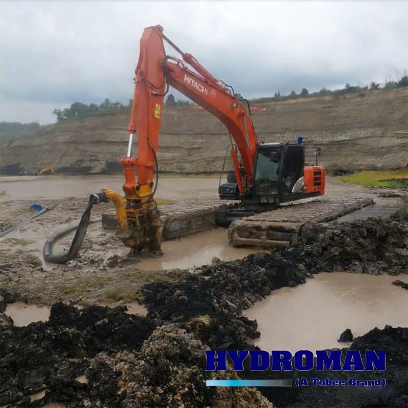 Underwater Excavator Hydraulic Driven Dredge Pump System