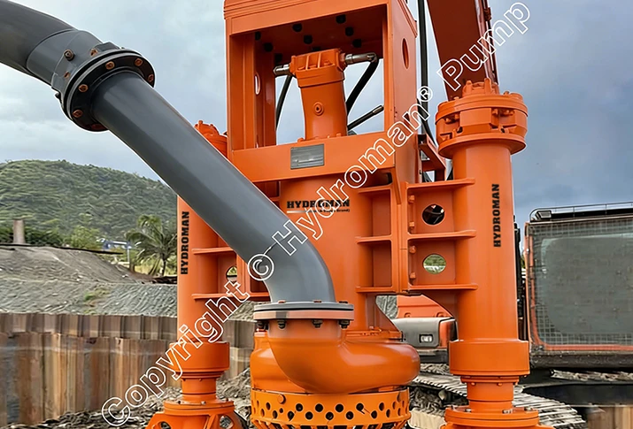 Hydroman Hydraulic Dredge Pump with Side Cutters for Australia Mining
