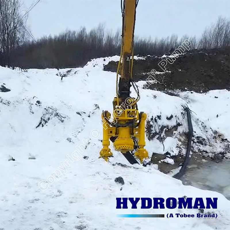 Hydroman 150THY55-6P Heavy Duty Slurry Pump