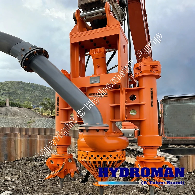 Hydroman Hydraulic Dredge Pump with Side Cutters for Australia Mining