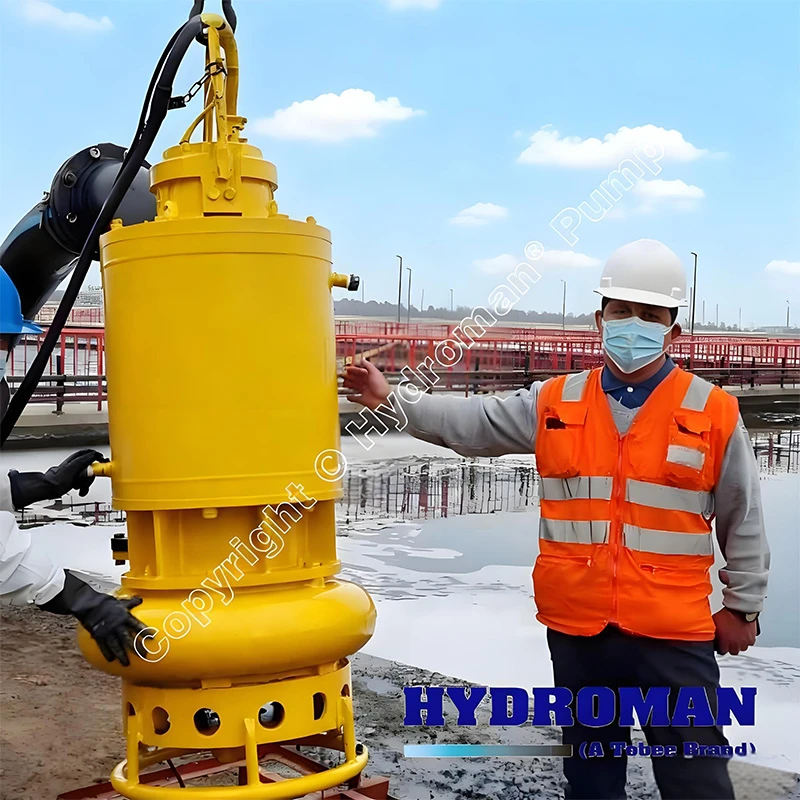 Hydroman® TJQ Electric Slurry Pump Dredging in Peru