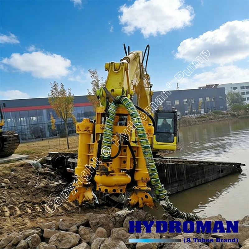 Hydroman® THY Hydraulic Dredge Pump for Excavators in Singapore