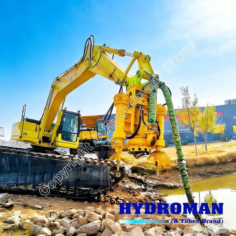 Hydroman® THY Hydraulic Dredge Pump for Excavators in Singapore
