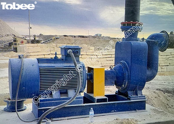 Heavy Duty Self Priming Pump for Mining Industry