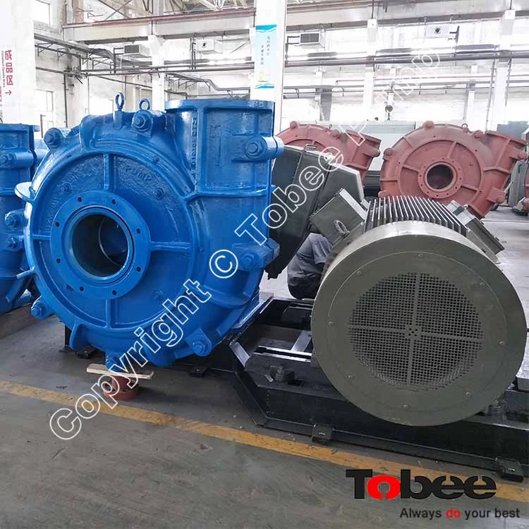 Metal Rubber Lined 18/16 TU TH Slurry Pump Design