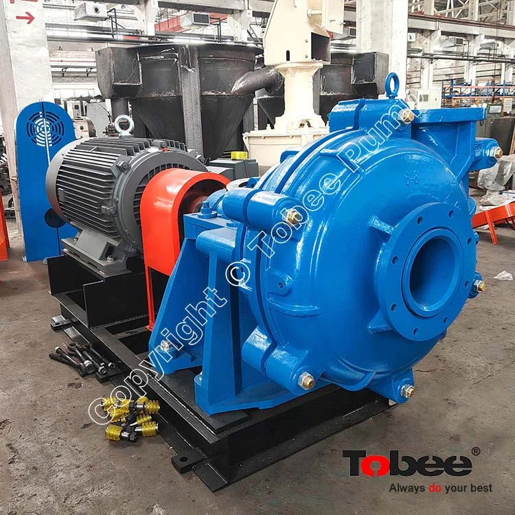 High Efficiency Centrifugal Slurry Pump with Liners