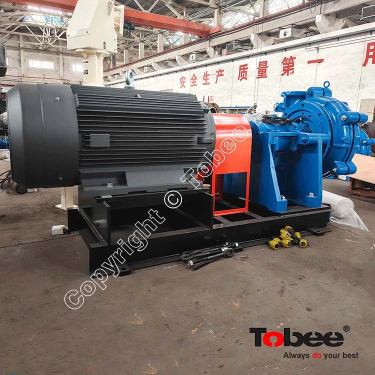 Replaceable Liner 8x6E TH Slurry Pump for Harsh Conditions