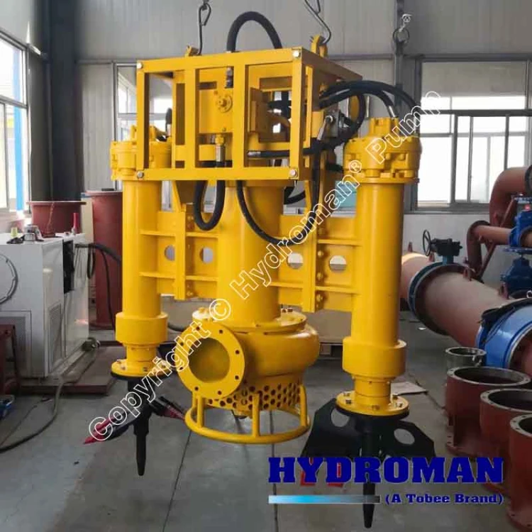 100mm Vertical Hydraulic Pump for Sludge Removal