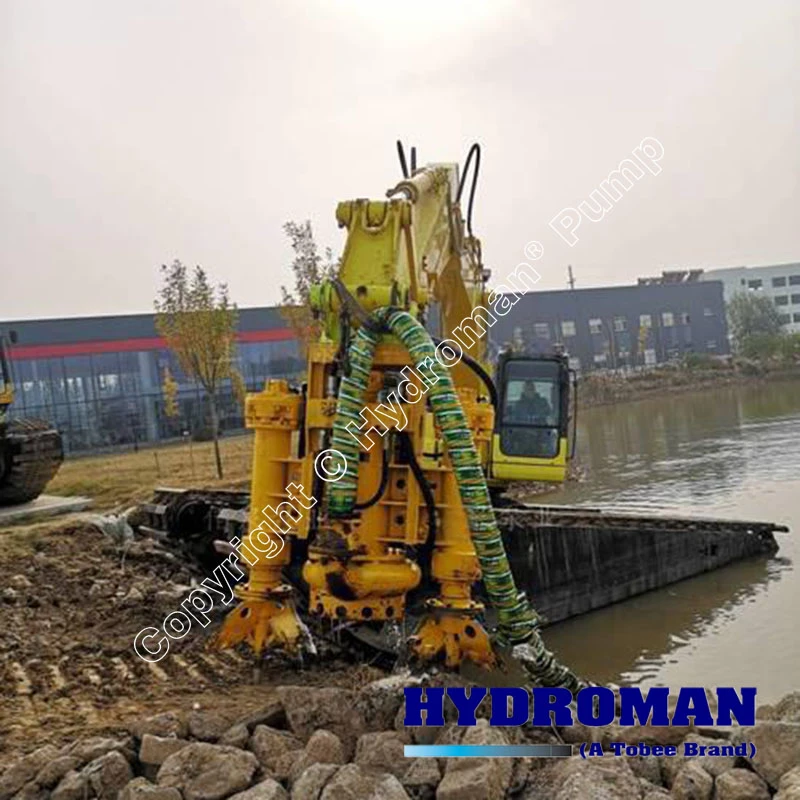 Underwater Hydraulic Pump for Sludge and Sediment