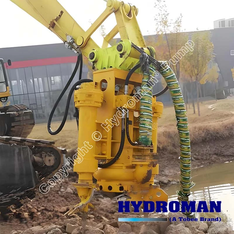 Heavy Duty Hydraulic Pump for Sand Slurry Mounted on Excavator