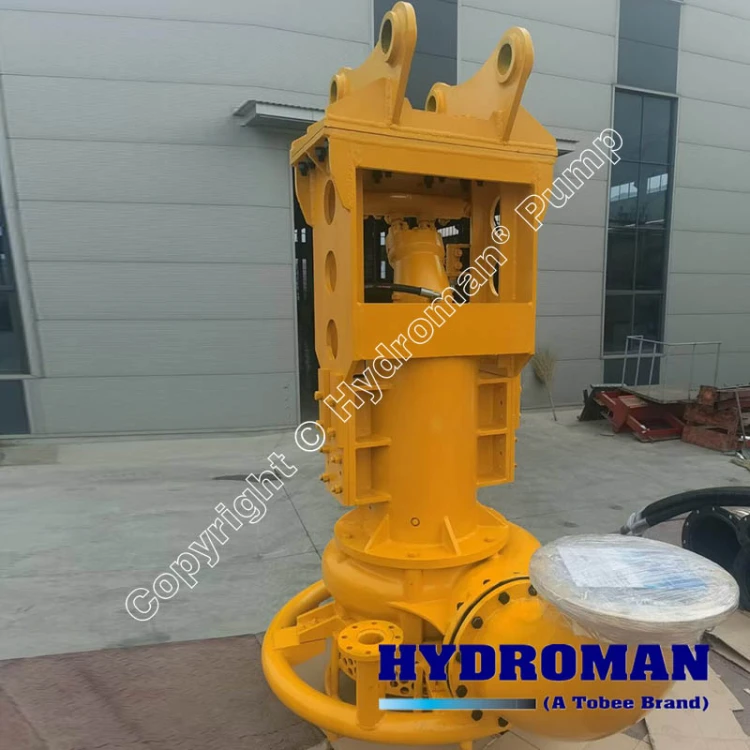 Excavator Mounted Hydraulic Pump for Underwater Slurry Removal