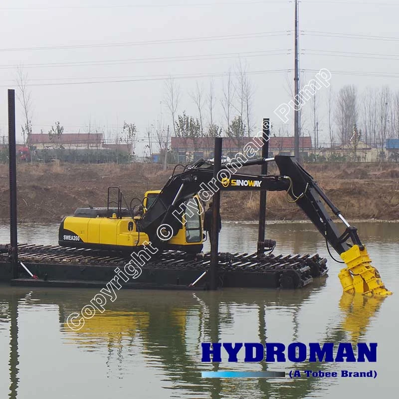Vertical Excavator Mounted Dredging Pump Solution