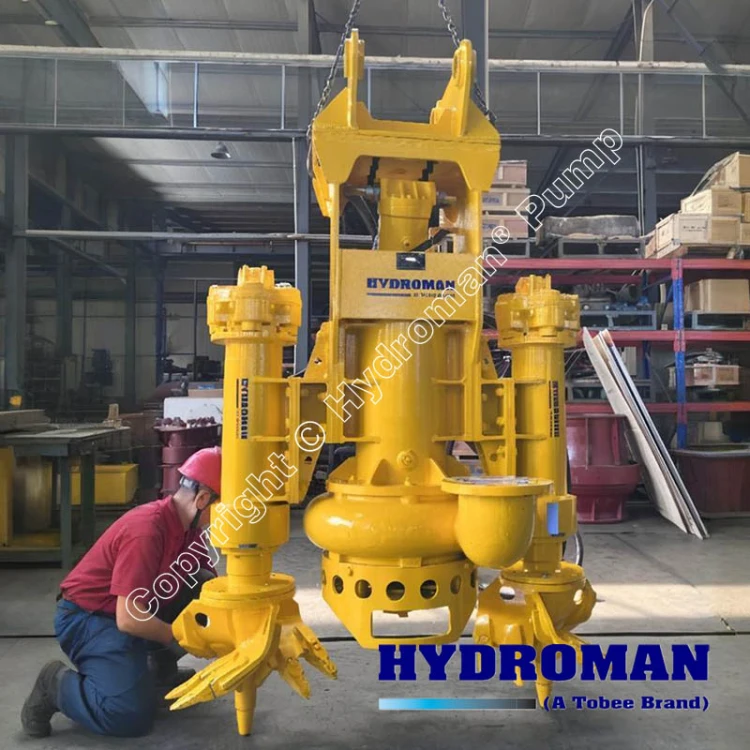 Excavator Hydraulic Driven Vertical Slurry Pump