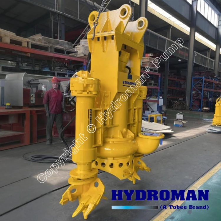 Heavy Duty Hydraulic Pump with Agitator for Slurry