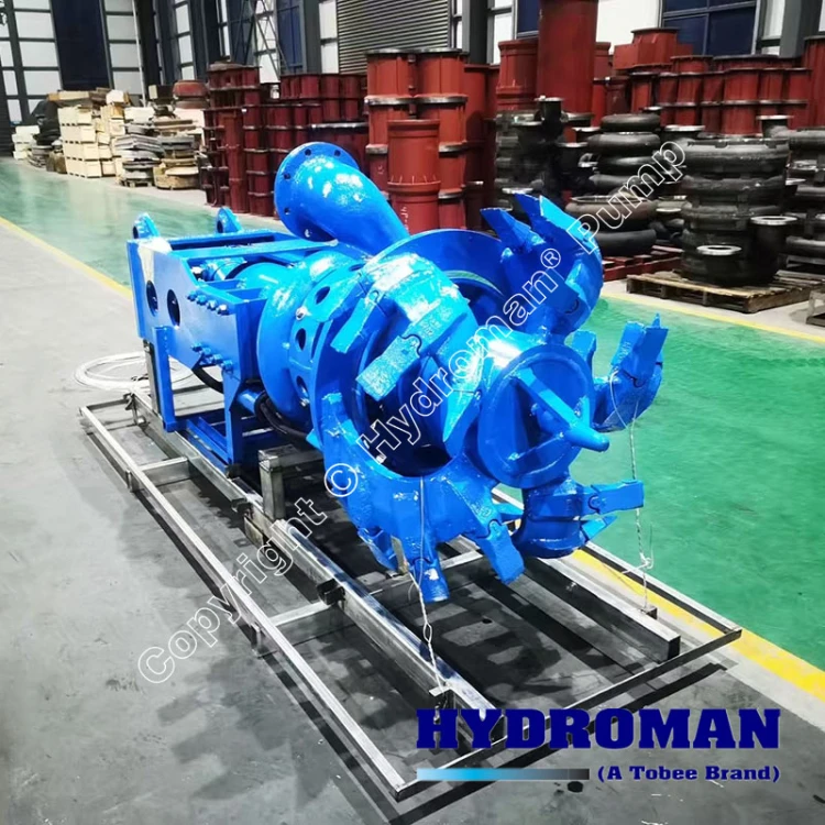 Heavy Duty Sand Dredging Submersible Pump Hydraulic