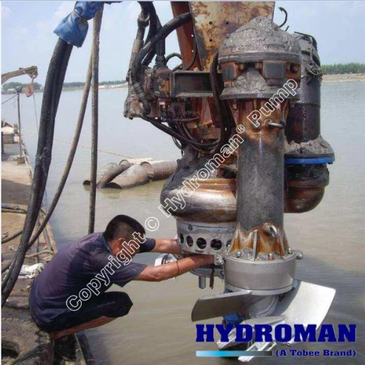 160kW Hydraulic Submerged Pumps for Sand Dredging