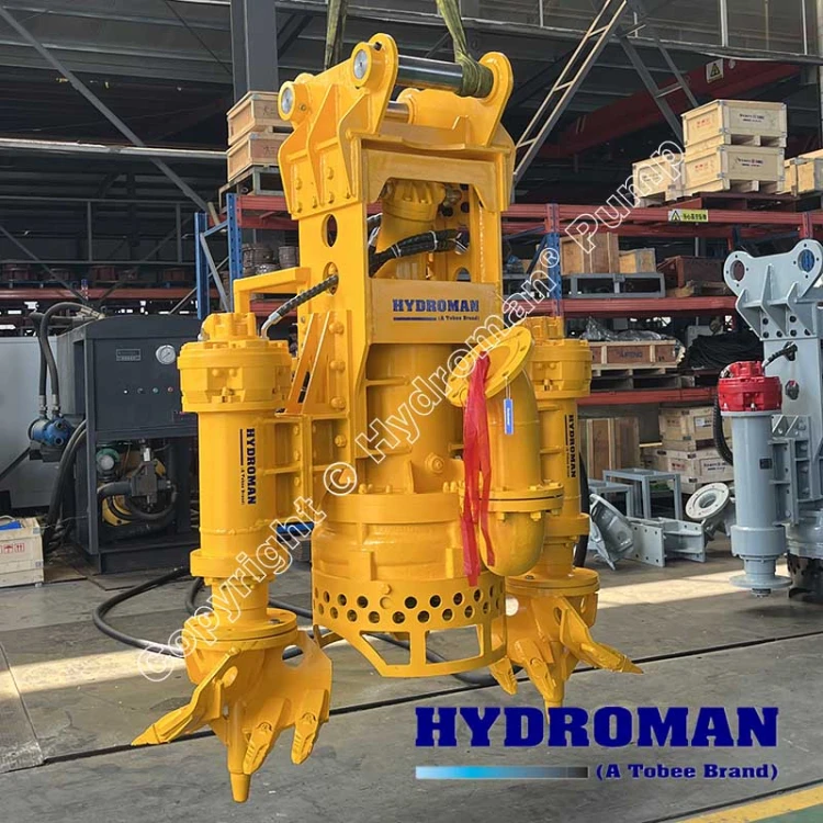 Excavator Mounted Hydraulic Slurry Dredging Pump