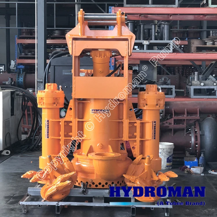 Excavator Hydraulic Submersible Sand Dredging Pump