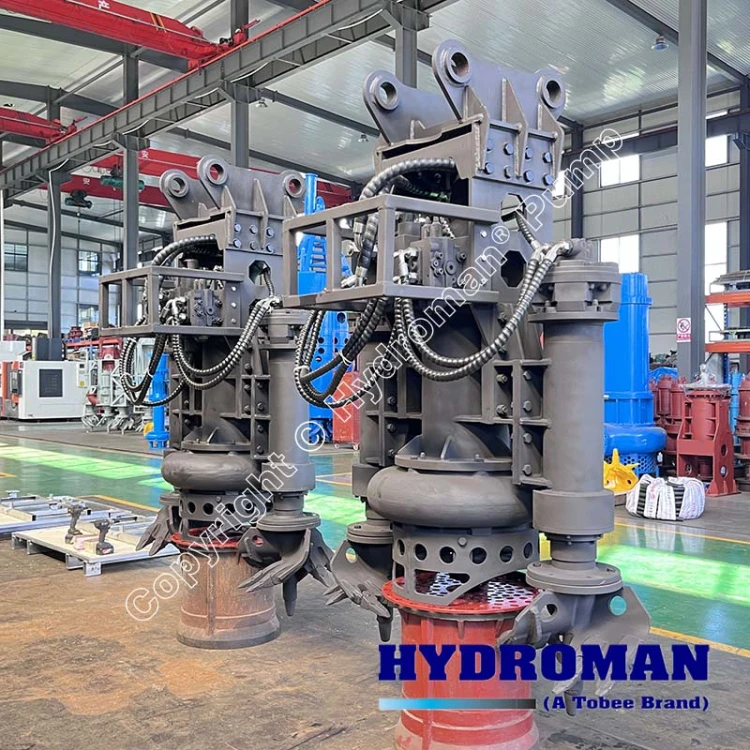 Heavy Duty Submerged Pump for Thick Material Excavation