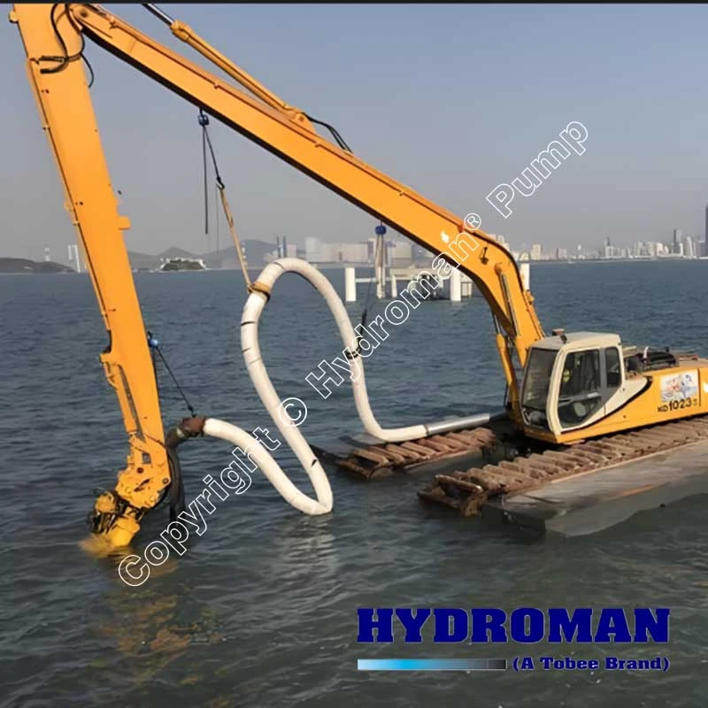 Heavy Duty Excavator Mounted Sludge Removal Pump