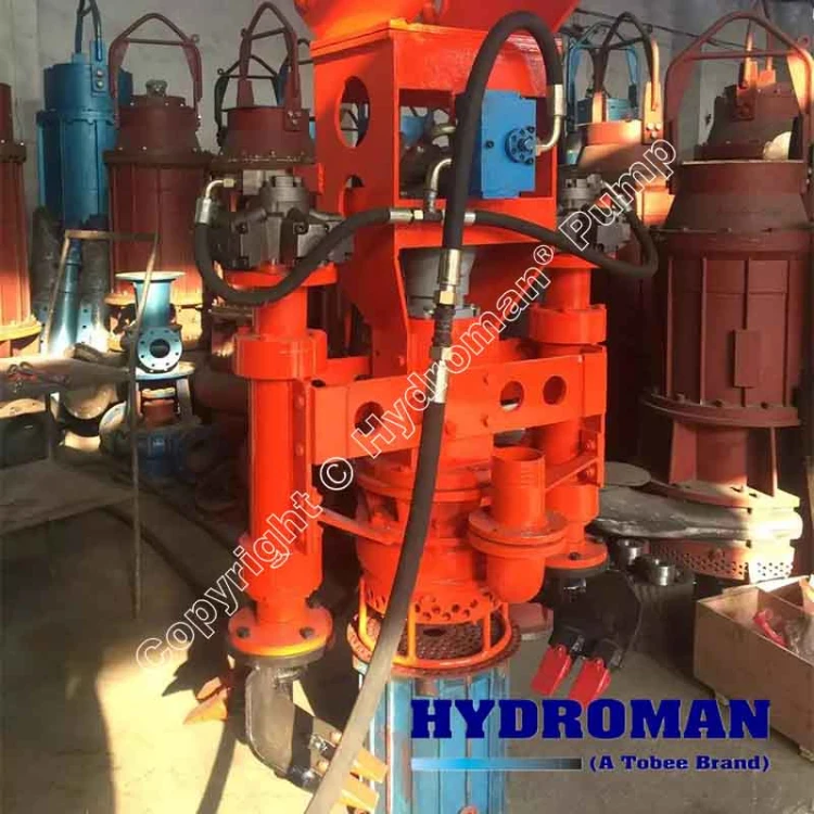 Vertical Hydraulic Dredge Pump for Underwater Slurry