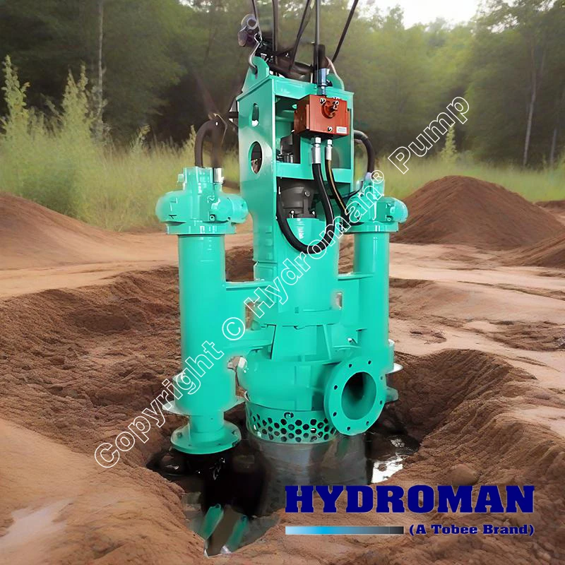 6 Inch Excavator Hydraulic Submersible Slurry Pump