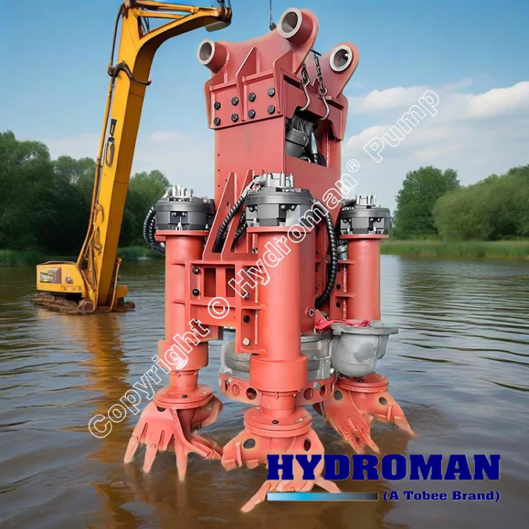 Vertical Hydraulic Pump for Deepwater Dredging Tasks