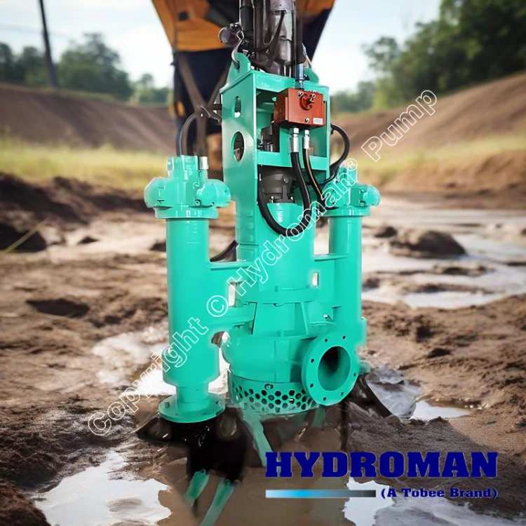 Vertical Excavator Pump for Underwater Dredging Work