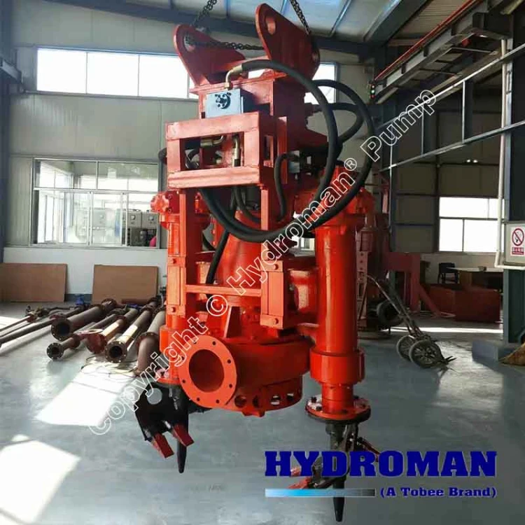 55kW Excavator Hydraulic Submersible Slurry Pump