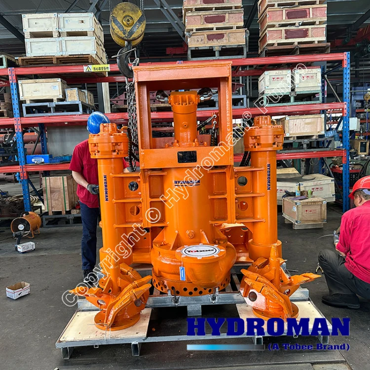 110kW Hydraulic Driven Submerged Dredge Pump Unit