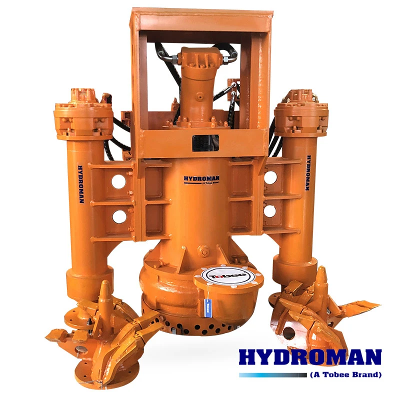 Excavator Mounted Hydraulic Submersible Dredge Pump System