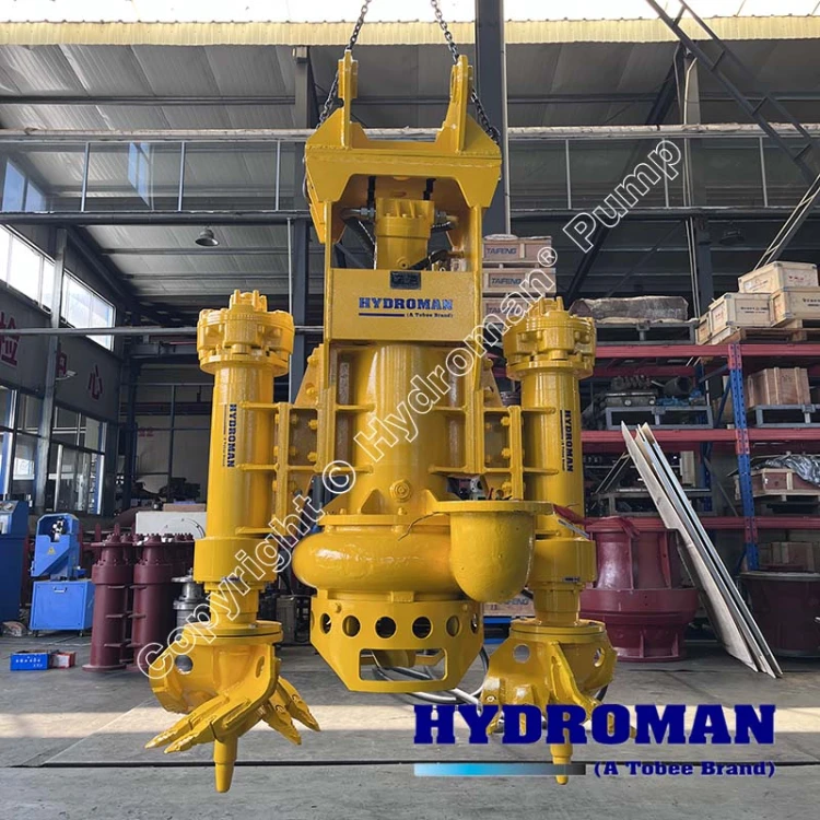 Vertical Submersible Hydraulic Pump for Dredging Applications