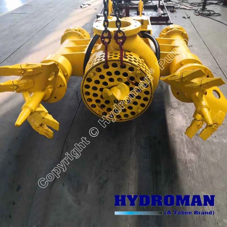 75kW Hydraulic Driven Vertical Submersible Dredge Pump System