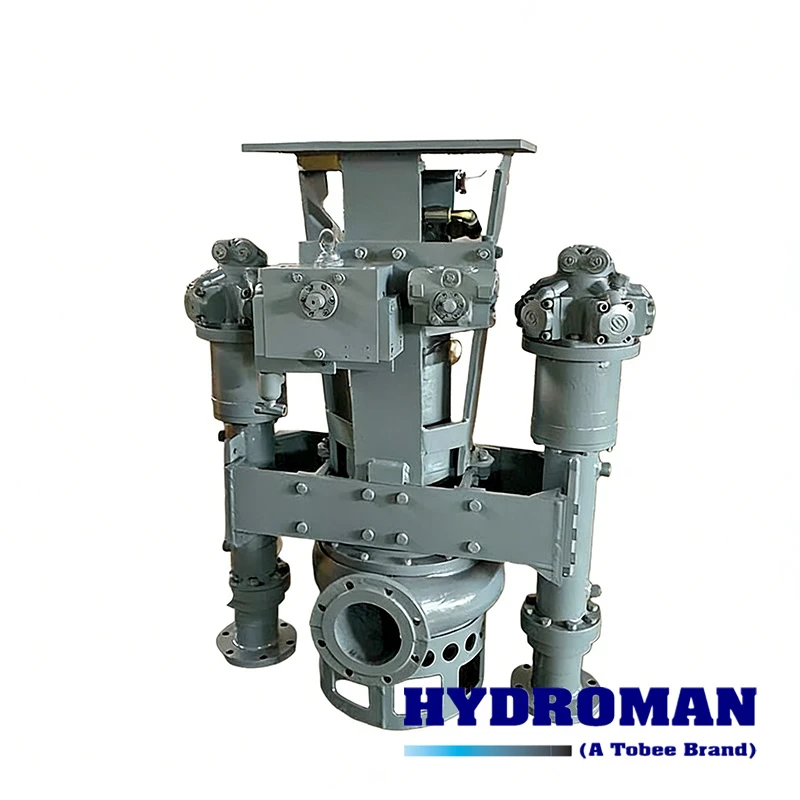 Hydraulic Vertical Dredge Pump with Dual Side Cutters