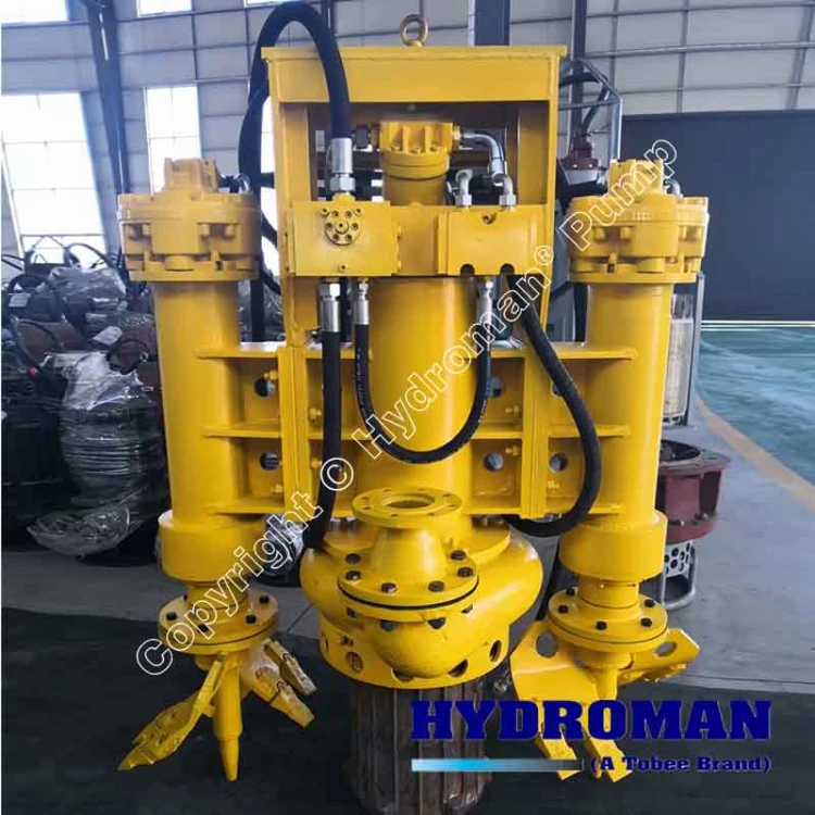 150mm 6 Inch Outlet Submerged Hydraulic Dredging Pump 75kW