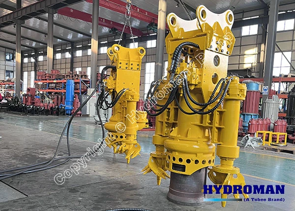 Vertical Excavator Hydraulic Pump for Mud Sludge Removal
