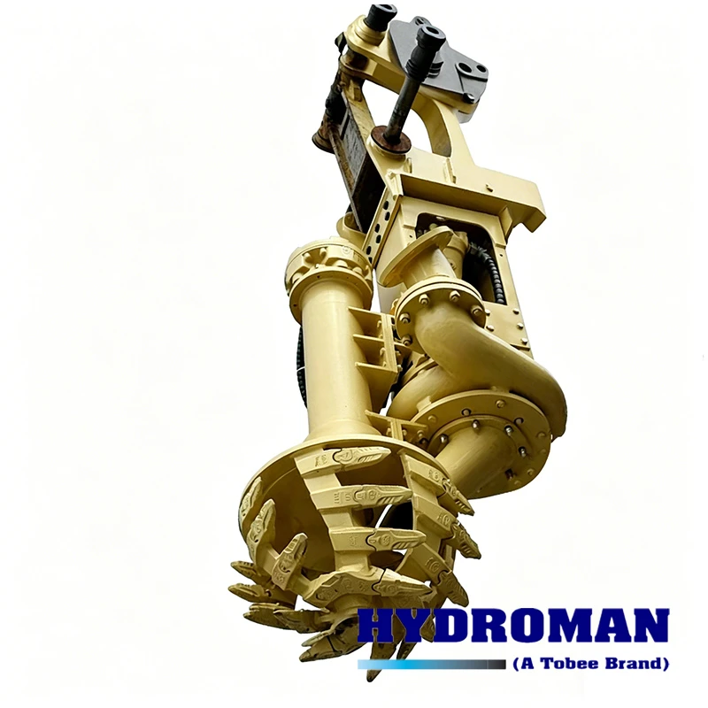 Hydraulic Excavator Driven Submersible Sand Dredging Pump