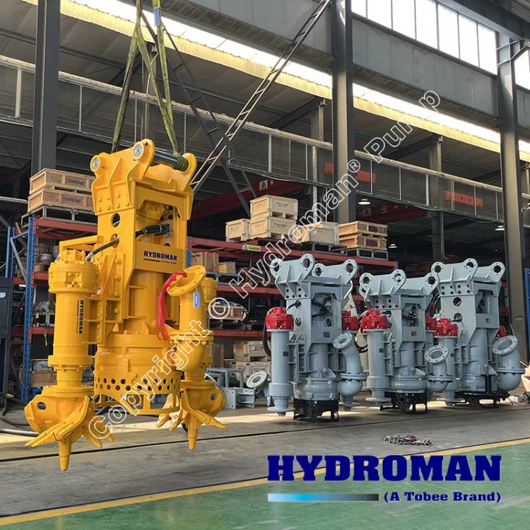 Vertical Hydraulic Gravel Pump for Underwater Excavation
