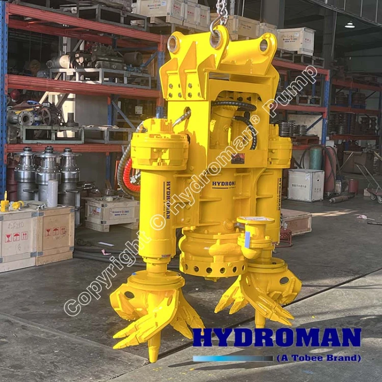 Excavator Installed Hydraulic Pump for Slurry Handling