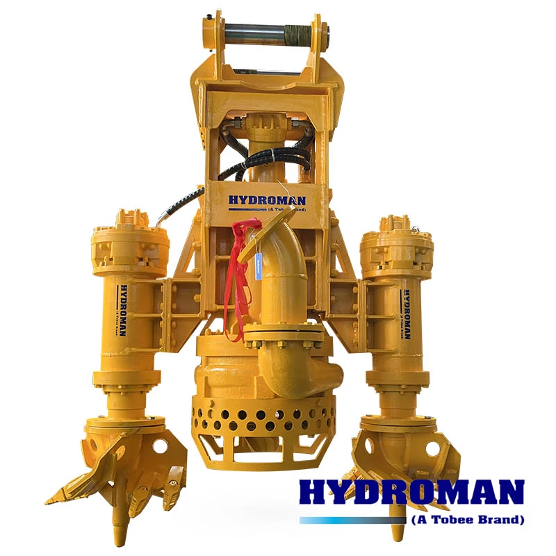 Hydraulic Submersible Gravel Pump with Dual Cutters