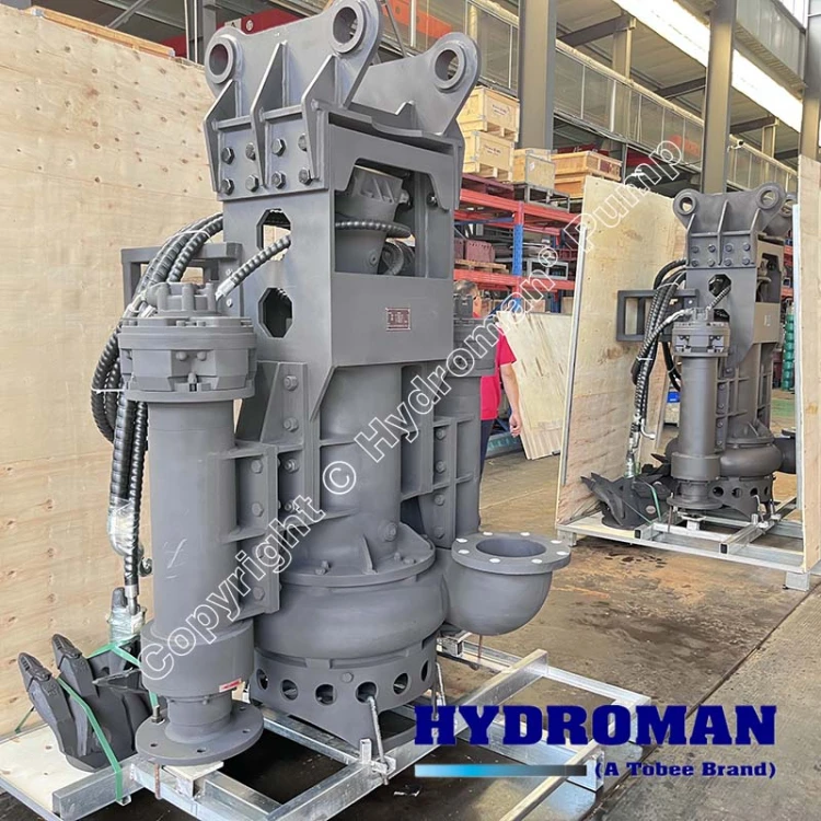 Vertical Hydraulic Dredging Pumps with Center Cutter