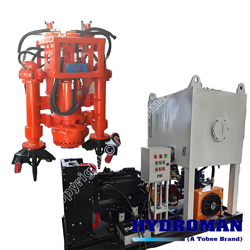 Hydraulic Submersible Water Flood Pump with Diesel