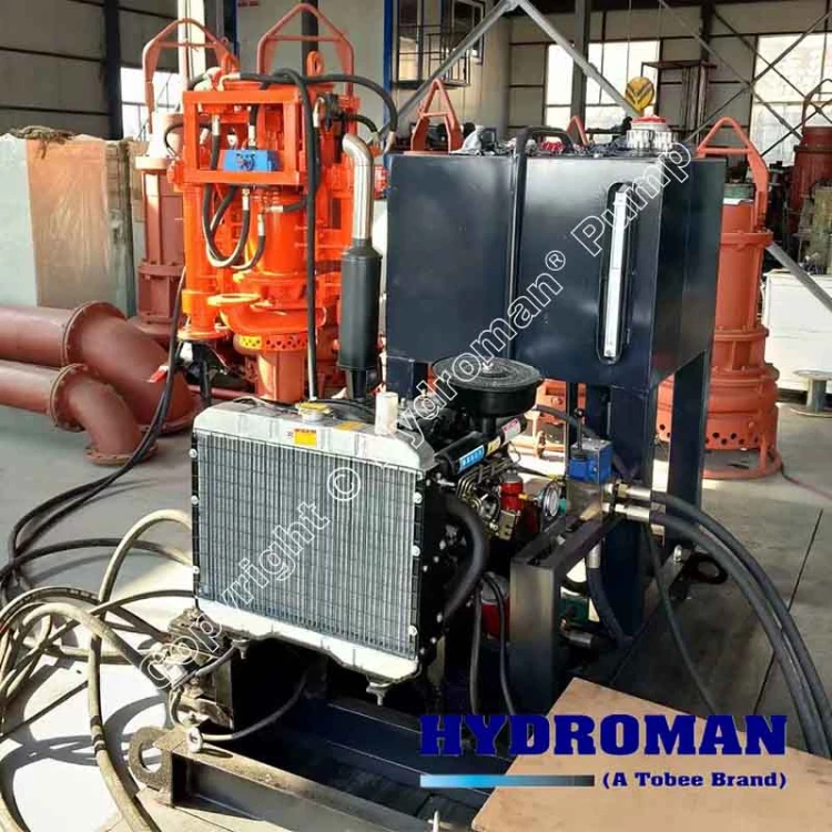 Underwater Hydraulic Pump for Water Flood Removal