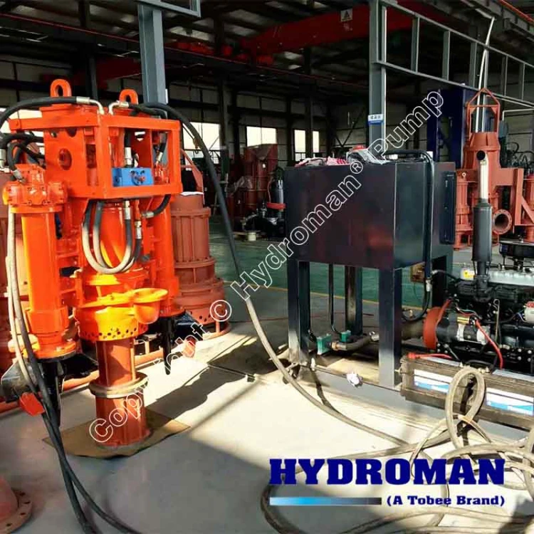 Vertical Hydraulic Flood Control Pump with Power Pack