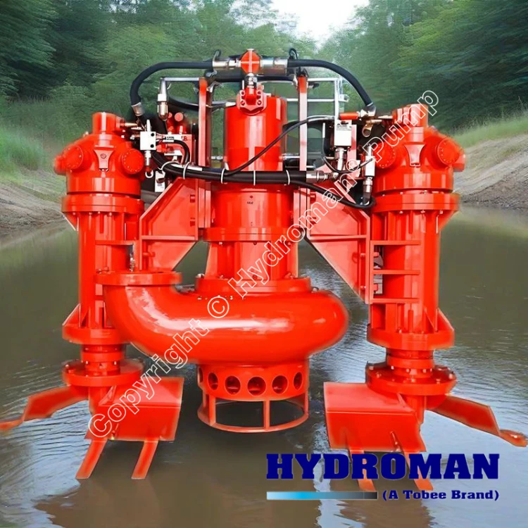Engine Driven Hydraulic Sand Pump for Underwater Use