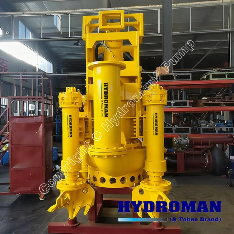Vertical Hydraulic Dredge Pump for Underwater Sludge Cleaning